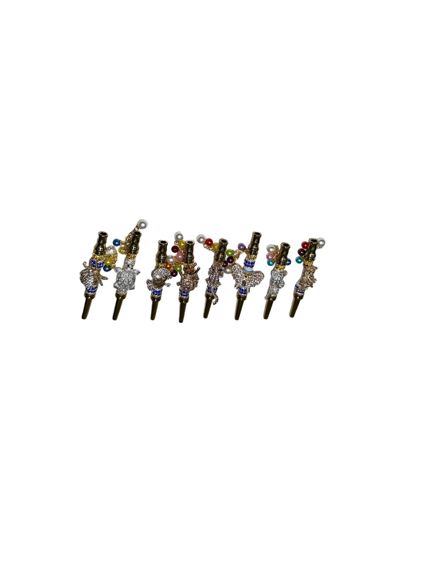 Gold Animal Jeweled Hookah/Shisha/Blunt/Joint Tips