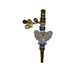 Gold Animal Jeweled Hookah/Shisha/Blunt/Joint Tips